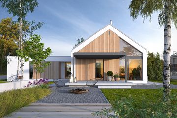  Projekt domu Ekonomiczny 5G (WAW1153) - projekt domu parterowego - Zdjęcie 2