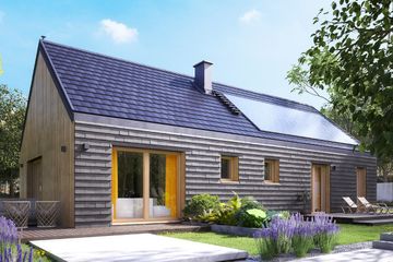  Projekt domu Paproć 4 (BSA2315) - projekt domu parterowego - Zdjęcie 1