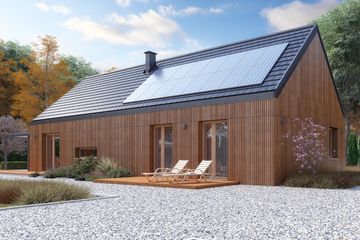  Projekt domu Paproć 3 (BSA2316) - projekt domu parterowego - Zdjęcie 6