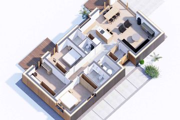  Projekt domu Paproć 3 (BSA2316) - projekt domu parterowego - Zdjęcie 11