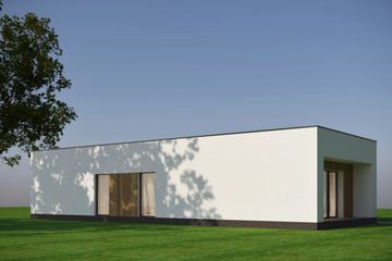  Projekt domu Doris (KAP1001) - projekt domu parterowego - Zdjęcie 2