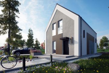  Projekt domu Iggi bez garażu [B] (WRF2333) - projekt domu parterowego z poddaszem - Zdjęcie 3