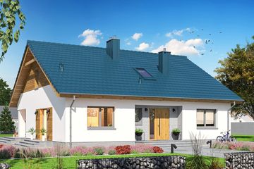  Projekt domu Tanis 3 (WOE1173) - projekt domu parterowego - Zdjęcie 1