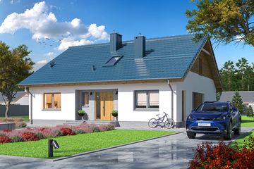  Projekt domu Tanis 3 (WOE1173) - projekt domu parterowego - Zdjęcie 2