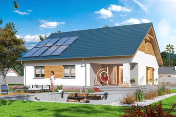  Projekt domu Tanis 3 (WOE1173) - projekt domu parterowego - Zdjęcie 3