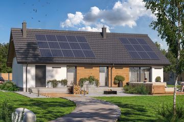  Projekt domu Tracja 6 Energo (WOE1176) - projekt domu parterowego - Zdjęcie 1