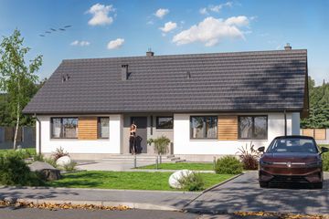  Projekt domu Tracja 6 Energo (WOE1176) - projekt domu parterowego - Zdjęcie 4