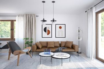  Projekt domu Mokka - strop drewniany (WOF1168) - projekt domu parterowego - Zdjęcie 13