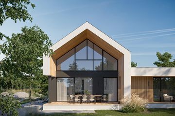  Projekt domu HomeKoncept 89 G2 (KRX1173) - projekt domu parterowego z poddaszem - Zdjęcie 8