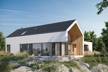  Projekt domu HomeKoncept 89 G2 (KRX1173) - projekt domu parterowego z poddaszem - Zdjęcie 9