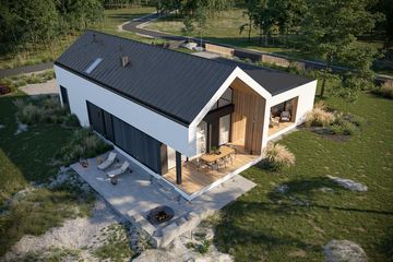  Projekt domu HomeKoncept 89 G2 (KRX1173) - projekt domu parterowego z poddaszem - Zdjęcie 15