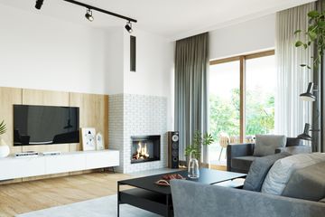  Projekt domu E-289 (WAX1227) - projekt domu parterowego - Zdjęcie 5