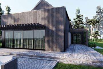  Projekt domu uA205 (WCB1334) - projekt domu parterowego z poddaszem - Zdjęcie 6