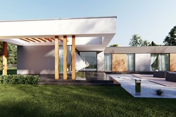  Projekt domu uA266 (WCB1339) - projekt domu parterowego - Zdjęcie 3