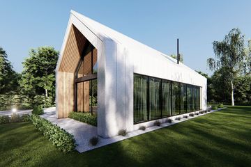  Projekt domu uA272 (WCB1341) - projekt domu parterowego z poddaszem - Zdjęcie 8