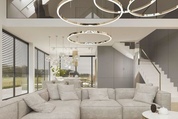  Projekt domu uA272 (WCB1341) - projekt domu parterowego z poddaszem - Zdjęcie 12