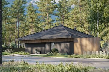  Projekt domu HomeKoncept 97 (KRX1175) - projekt domu parterowego - Zdjęcie 1