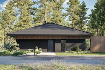  Projekt domu HomeKoncept 97 (KRX1175) - projekt domu parterowego - Zdjęcie 3