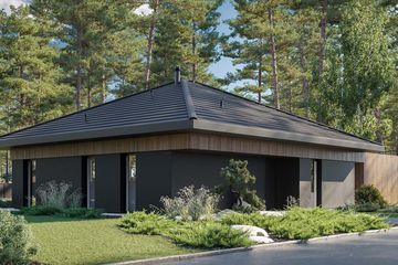  Projekt domu HomeKoncept 97 (KRX1175) - projekt domu parterowego - Zdjęcie 6