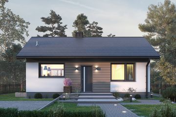  Projekt domu Martin Beta (1784) (KRD2902) - projekt domu parterowego - Zdjęcie 2