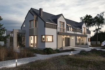  Projekt domu Mango Duolit (1789) (KRD2903) - projekt domu parterowego z poddaszem - Zdjęcie 5