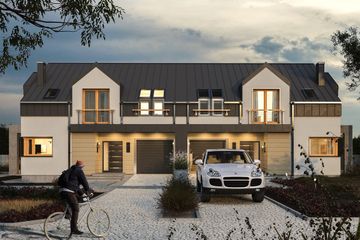  Projekt domu Mango Duolit (1789) (KRD2903) - projekt domu parterowego z poddaszem - Zdjęcie 1