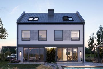  Projekt domu Liszka Multi Duolit (1787) (KRD2904) - projekt domu z pełnym piętrem - Zdjęcie 5