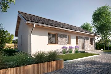  Projekt domu Ballina DCB155 (WRB1676) - projekt domu parterowego - Zdjęcie 3