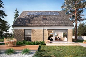  Projekt domu Helsinki DCP381 (WRB1679) - projekt domu parterowego z poddaszem - Zdjęcie 4