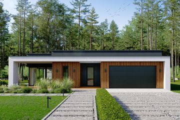  Projekt domu EG-87 (WWB1112) - projekt domu parterowego - Zdjęcie 1