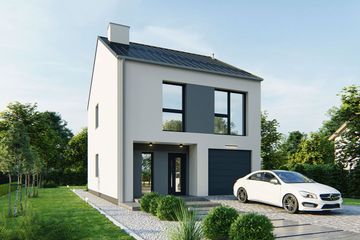  Projekt domu Milan 3 (WRD3045) - projekt domu z pełnym piętrem - Zdjęcie 2