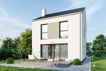  Projekt domu Milan 3 (WRD3045) - projekt domu z pełnym piętrem - Zdjęcie 3