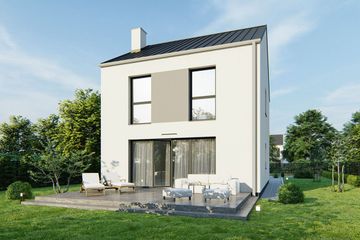  Projekt domu Milan 3 (WRD3045) - projekt domu z pełnym piętrem - Zdjęcie 4