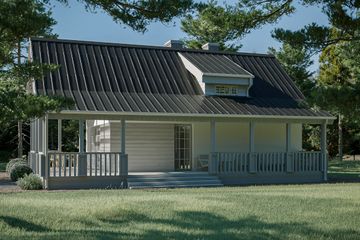  Projekt domu MJS-127 (WBD1023) - projekt domu parterowego z poddaszem - Zdjęcie 3