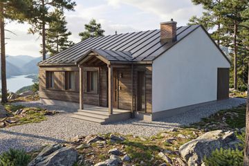  Projekt domu Słoneczny (GDE1023) - projekt domu parterowego - Zdjęcie 6