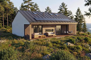  Projekt domu Słoneczny (GDE1023) - projekt domu parterowego - Zdjęcie 1