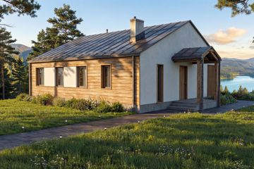  Projekt domu Słoneczny 2 (GDE1024) - projekt domu parterowego - Zdjęcie 3