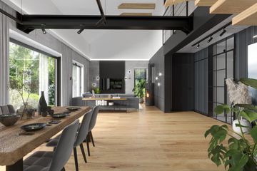  Projekt domu Panoramiczny 2 (GDE1025) - projekt domu parterowego z poddaszem - Zdjęcie 6