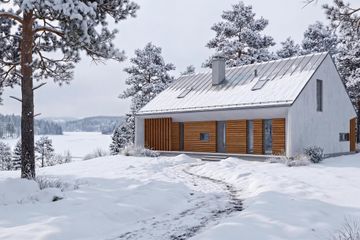  Projekt domu Panoramiczny 2 (GDE1025) - projekt domu parterowego z poddaszem - Zdjęcie 7