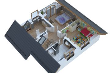  Projekt domu BW-70 wariant 2 (JGC1246) - projekt domu parterowego z poddaszem - Zdjęcie 5