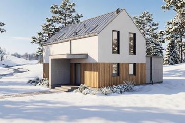  Projekt domu Tarpan (GDE1027) - projekt domu parterowego z poddaszem - Zdjęcie 7