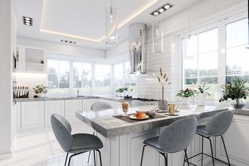  Projekt domu Willa Parkowa 6 D (WAH2101) - projekt domu parterowego - Zdjęcie 8