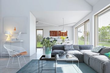  Projekt domu Ekonomiczny 2BG (WAW1154) - projekt domu parterowego z poddaszem - Zdjęcie 4