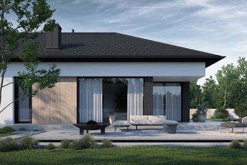  Projekt domu HomeKoncept 38 wariant 01 (KRX1183) - projekt domu parterowego - Zdjęcie 3