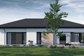  Projekt domu HomeKoncept 38 wariant 01 (KRX1183) - projekt domu parterowego - Zdjęcie 4