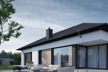  Projekt domu HomeKoncept 38 wariant 01 (KRX1183) - projekt domu parterowego - Zdjęcie 7