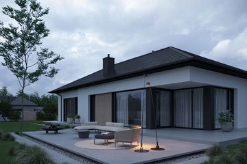  Projekt domu HomeKoncept 38 wariant 01 (KRX1183) - projekt domu parterowego - Zdjęcie 9