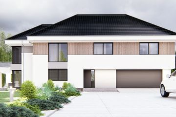  Projekt domu uA206 (WCB1346) - projekt domu z pełnym piętrem - Zdjęcie 2