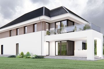  Projekt domu uA206 (WCB1346) - projekt domu z pełnym piętrem - Zdjęcie 5