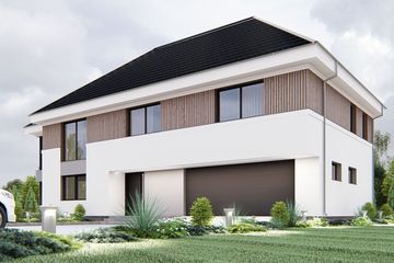  Projekt domu uA206 (WCB1346) - projekt domu z pełnym piętrem - Zdjęcie 6